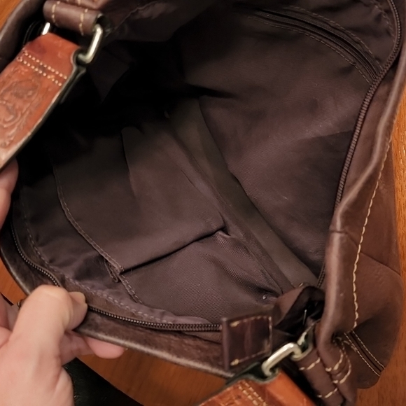 Vintage Fossil ALABAMA ROLL TIDE LEATHER PURSE! UNIQUE!! - Picture 11 of 13